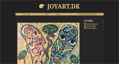 Desktop Screenshot of joyart.dk